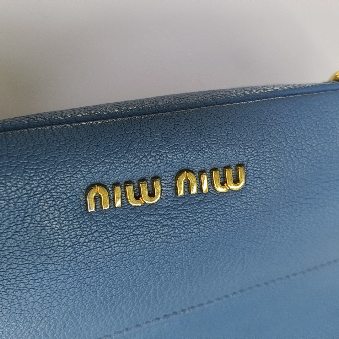 Mini Bag Calfskin Blue