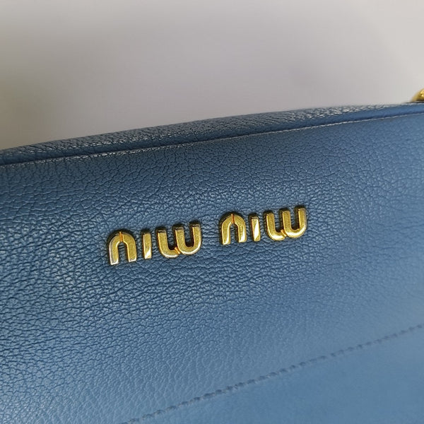 Mini Bag Calfskin Blue