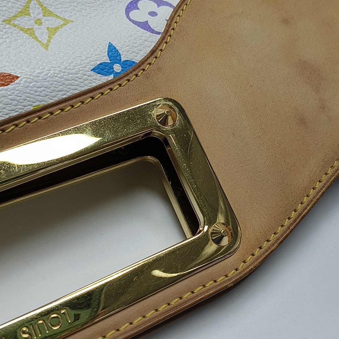 LV × TM JUDY MM Monogram Coated Canvas White