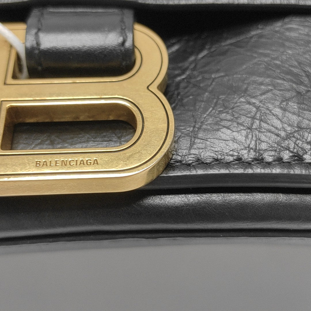 Crush Medium Calfskin Black