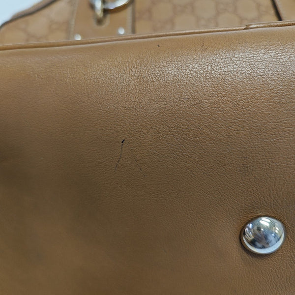 Ligne Shima Monogram Calfskin Brown