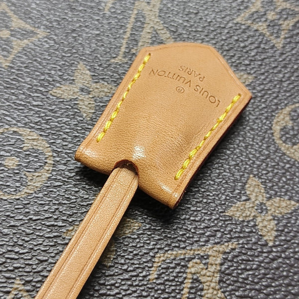 MONTAIGNE Monogram Coated Canvas Brown