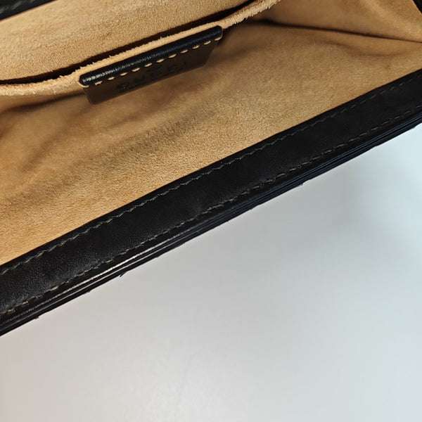 Padlock Small Monogram Calfskin Black