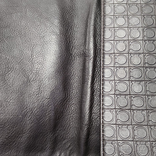 Calfskin Shoulder Bag Brown