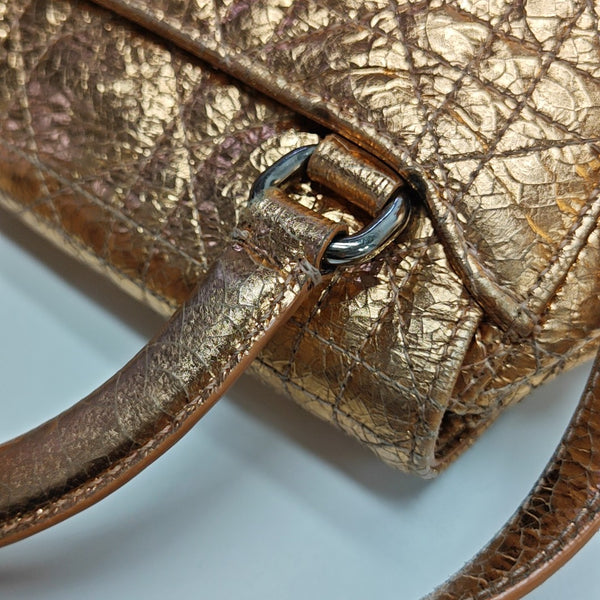 Stardust Small Cannage Calfskin Rose Gold