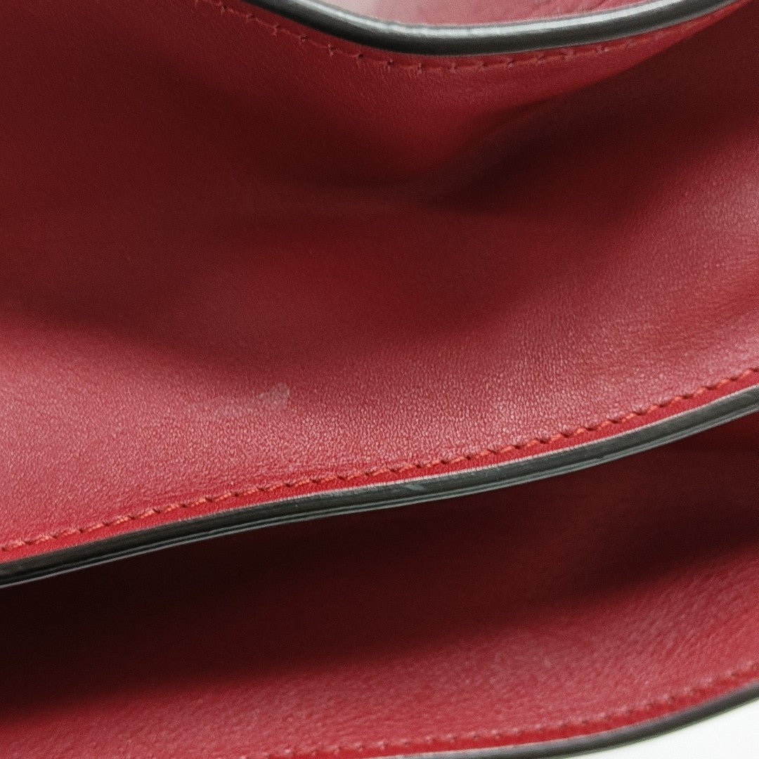 Nymphaea Medium Calfskin Red