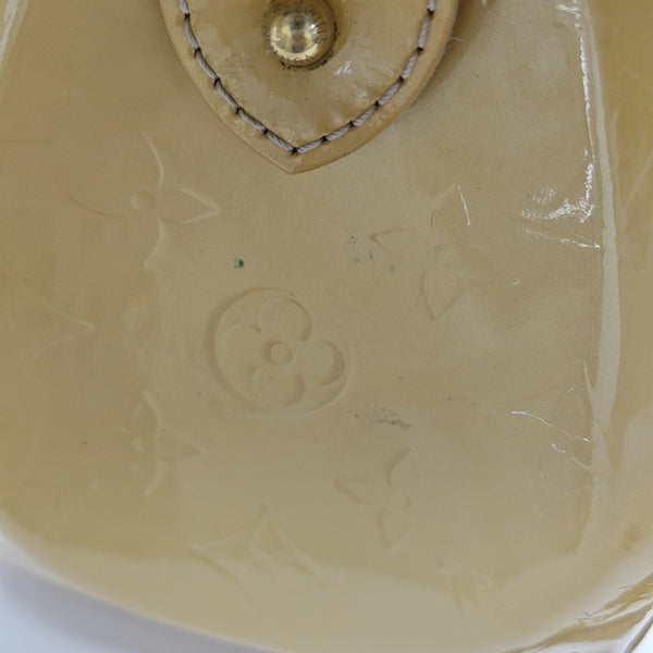 BREA MM Monogram Patent Leather Yellow