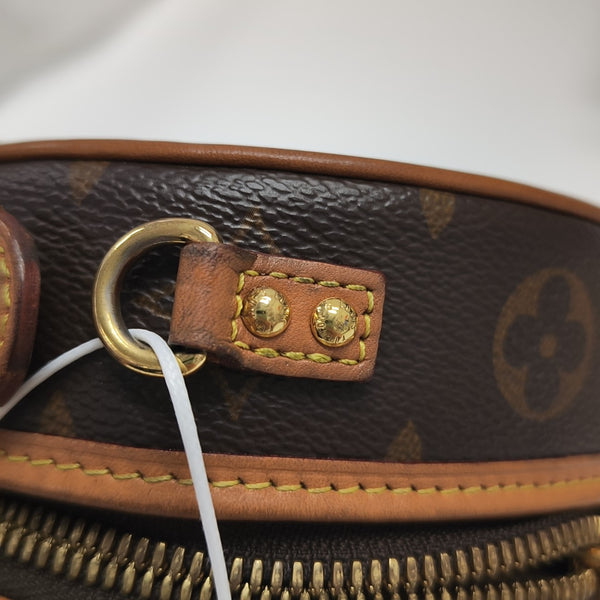 BOITE CHAPEAU Mini Monogram Coated Canvas Brown