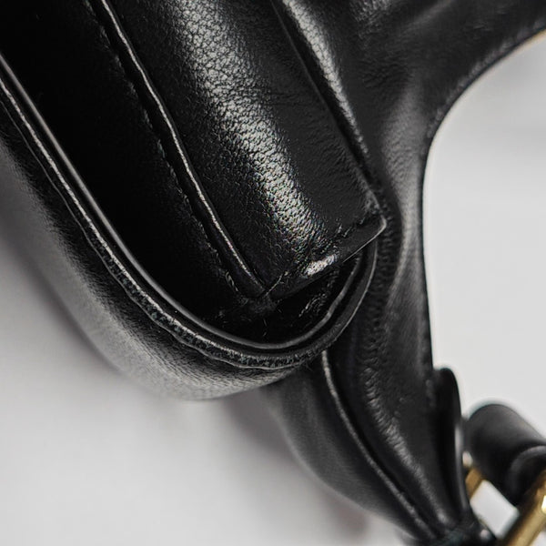 Lambskin Shoulder Bag Black