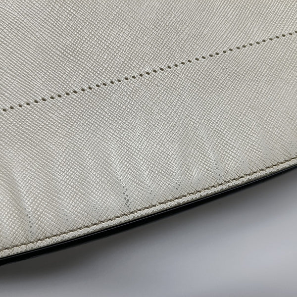 Calfskin Shoulder Bag White