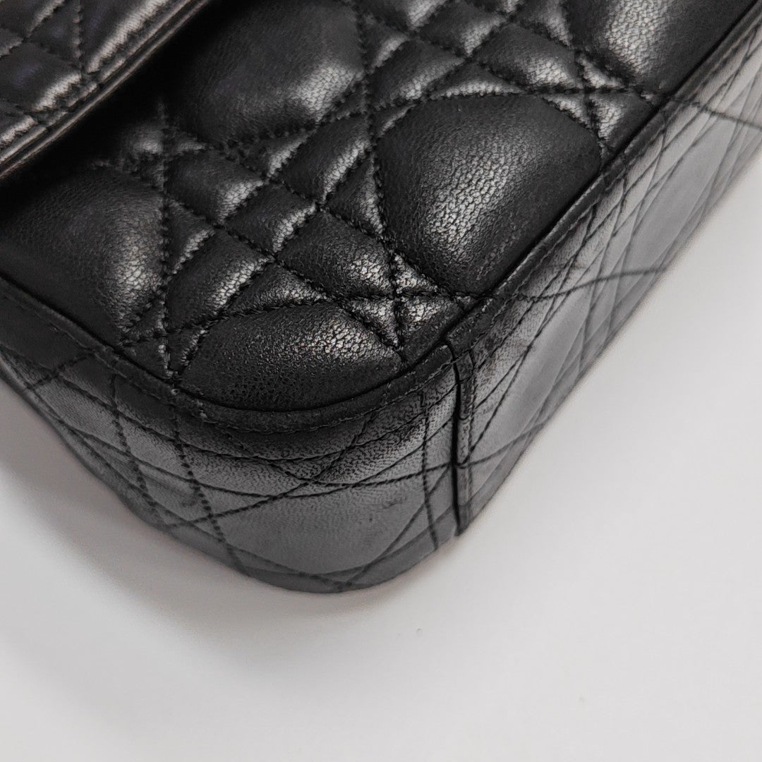 Miss Dior Cannage Lambskin Black