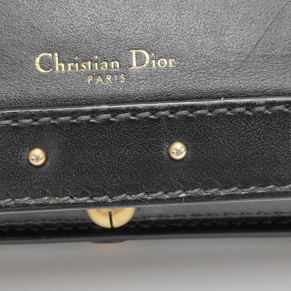 Calfskin Shoulder Bag Black