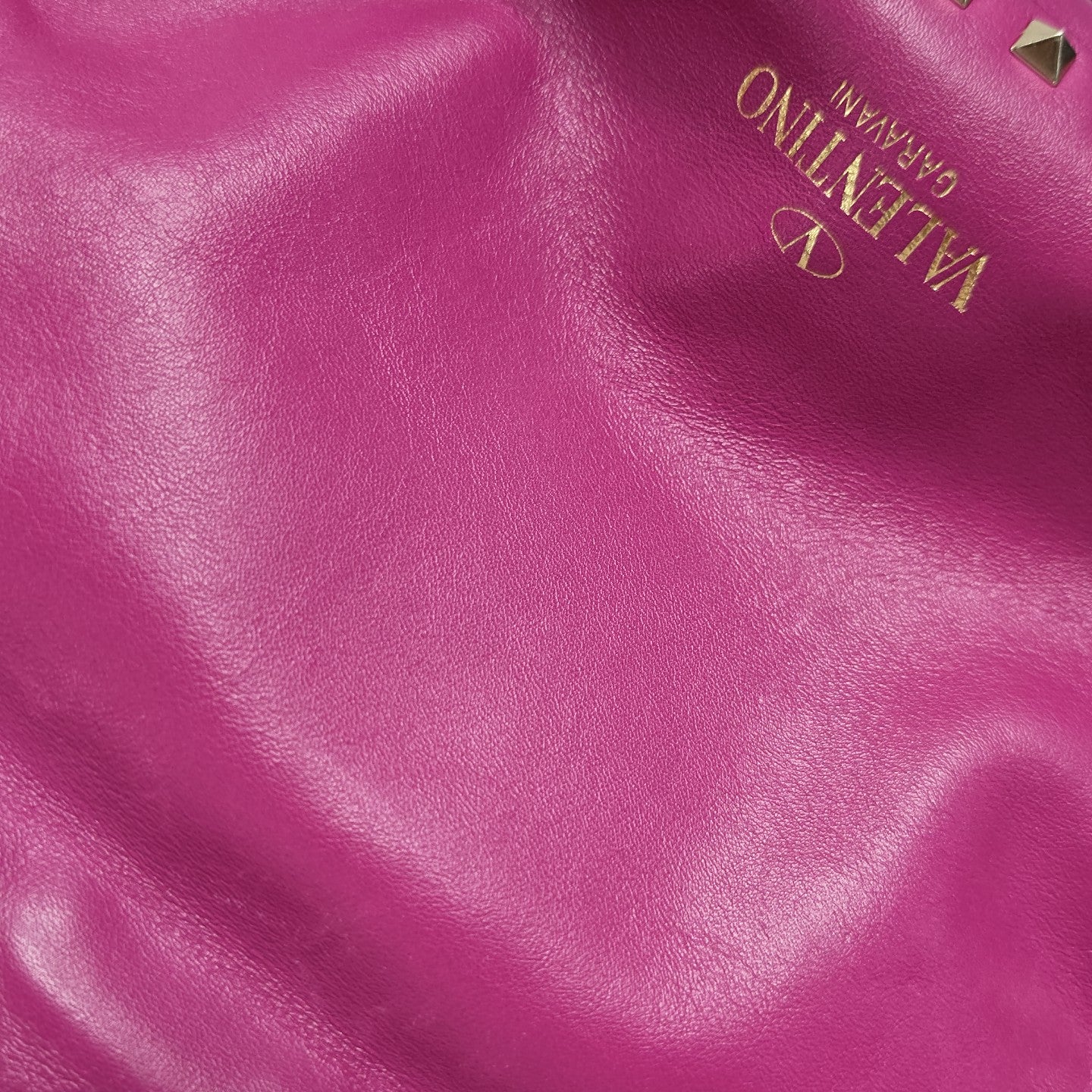 Rockstud Calfskin Purple