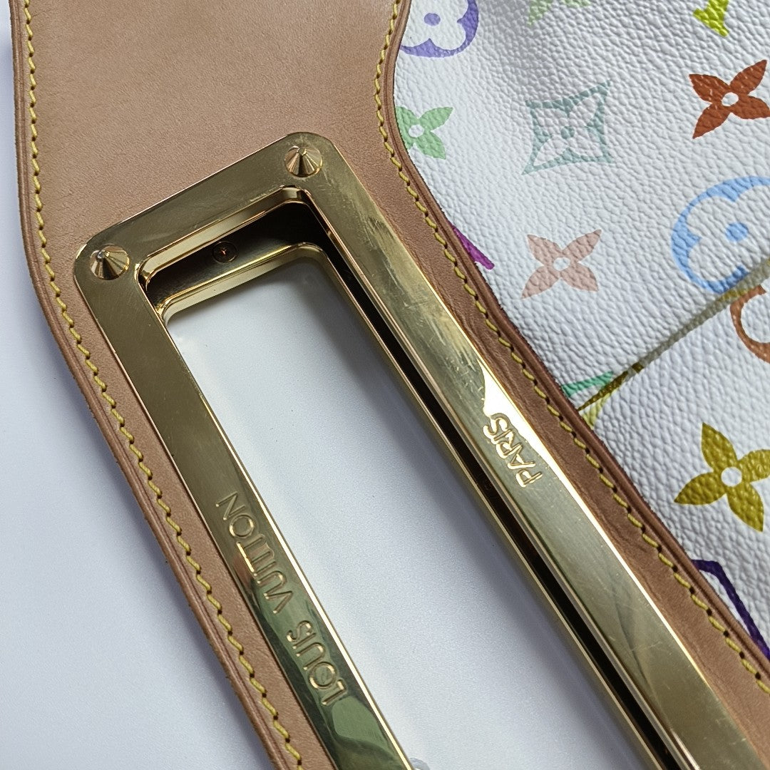 LV × TM JUDY MM Monogram Coated Canvas White