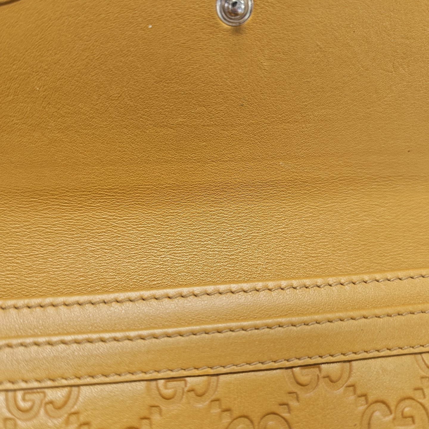 Monogram Calfskin Wallet Yellow