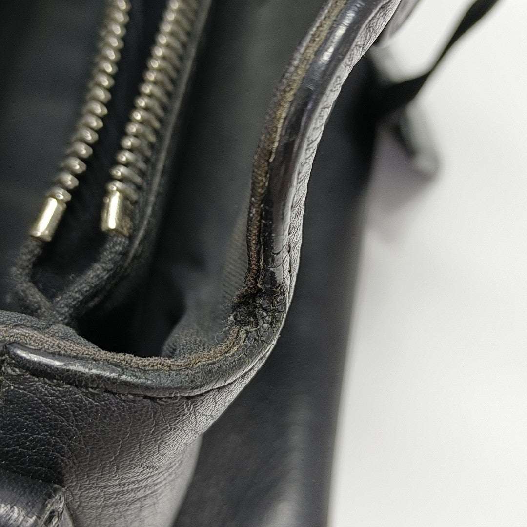 By The Way Medium Calfskin Black