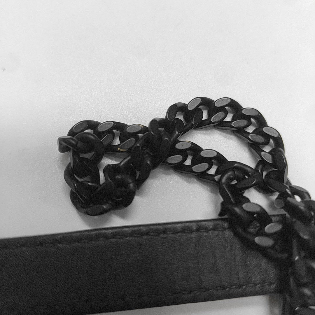 Lady Dior Mini Cannage Lambskin Black