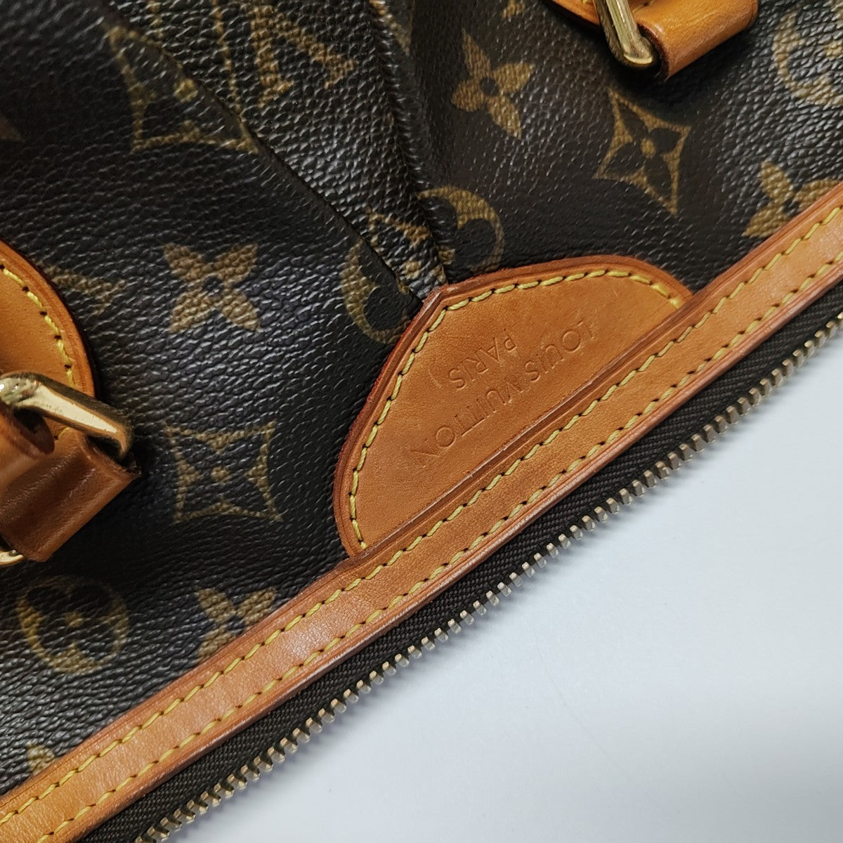 PALERMO PM Monogram Coated Canvas Brown