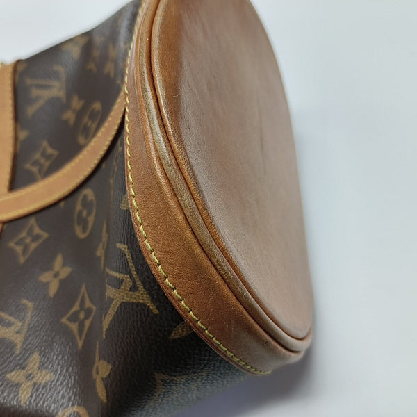 DUFFLE Monogram Coated Canvas Brown