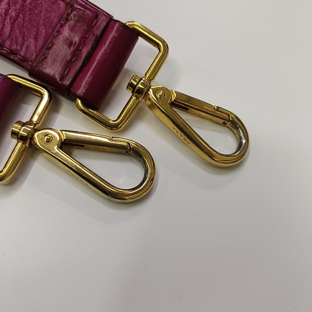 Calfskin Shoulder Bag Pink