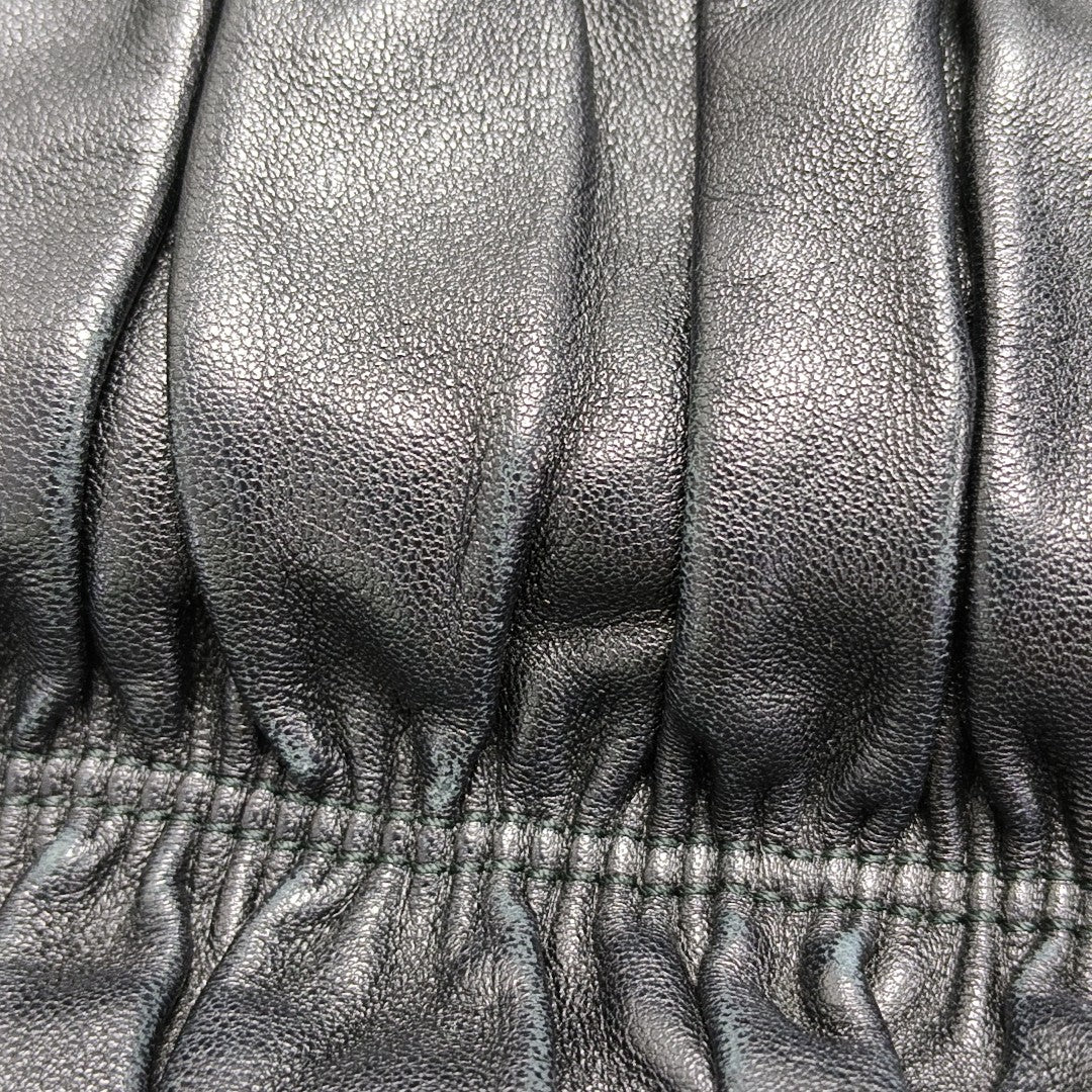 Gaufre Calfskin Black
