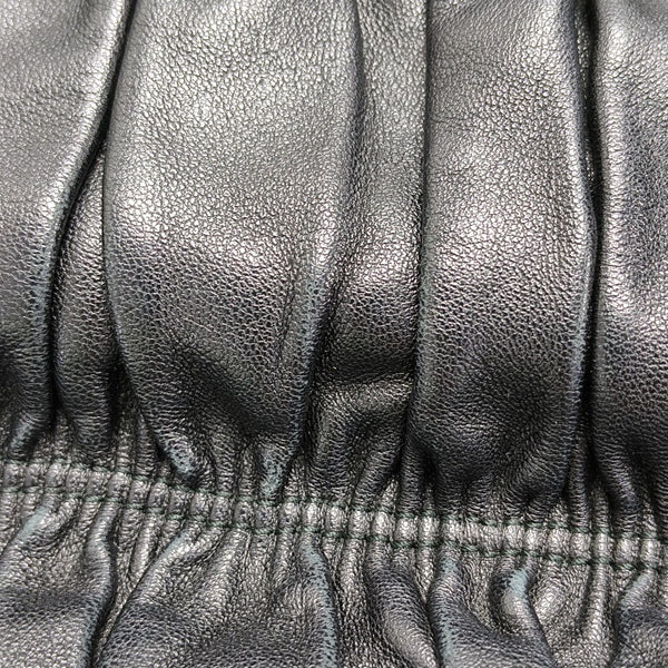 Gaufre Calfskin Black