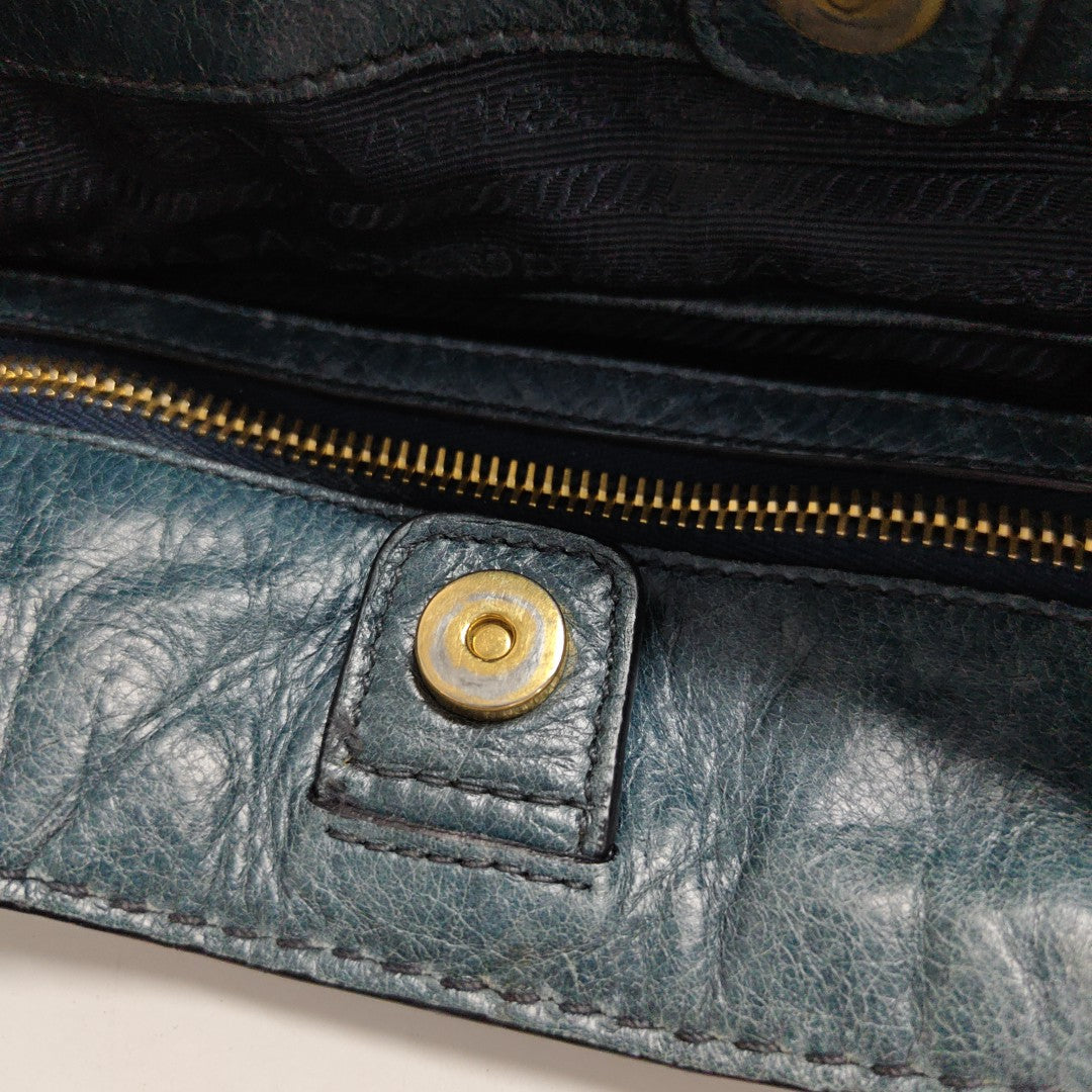 Saffiano Calfskin Green