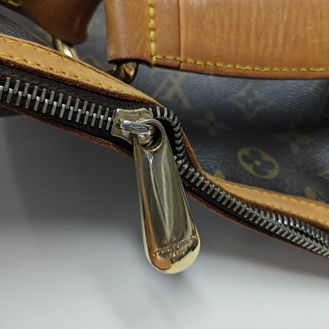 TULUM GM Monogram Coated Canvas Brown