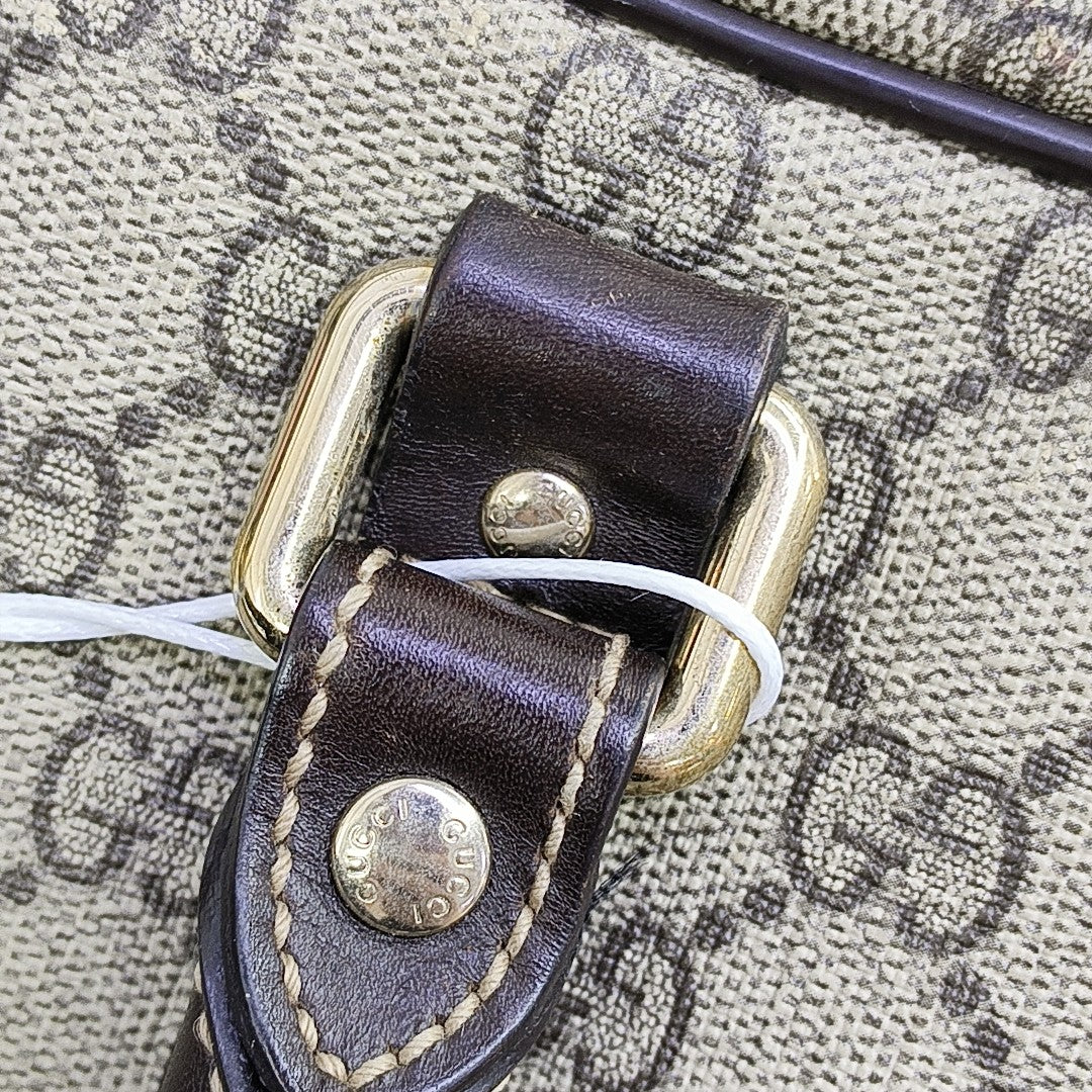 Duffle Monogram Coated Canvas Beige