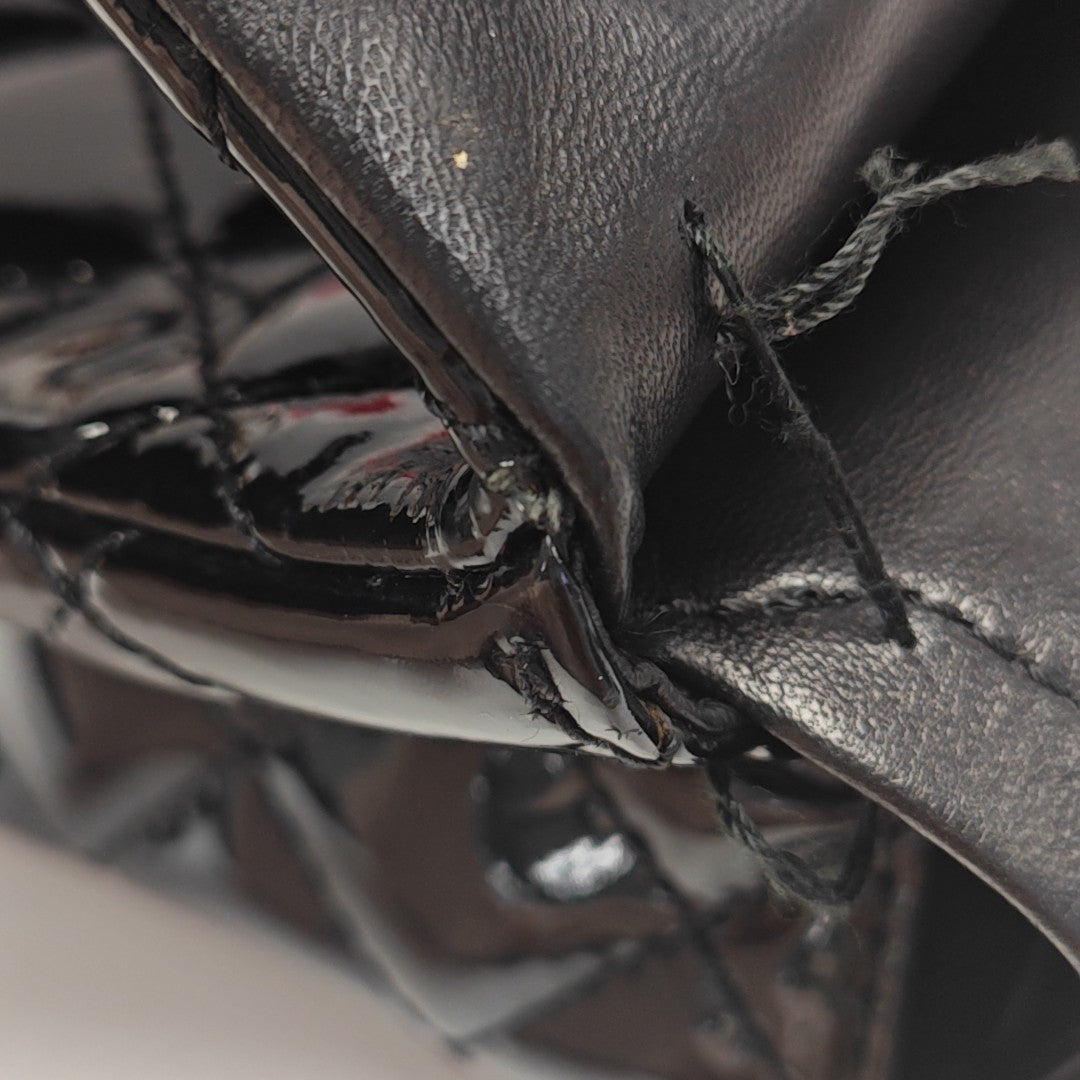 2.55 227 (jumbo) Quilted Calfskin Black