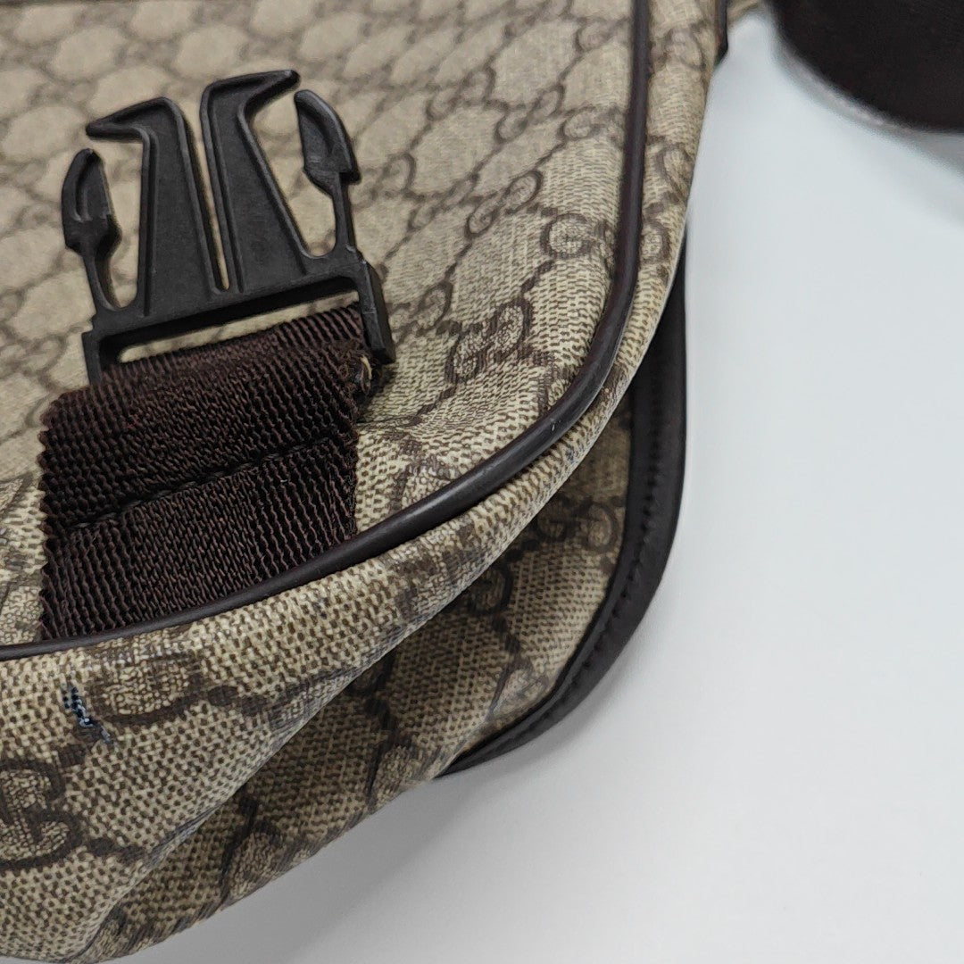 GG Imprime Monogram Coated Canvas Black