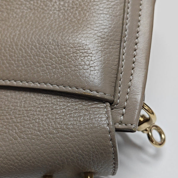 Tess Mini Calfskin Gray