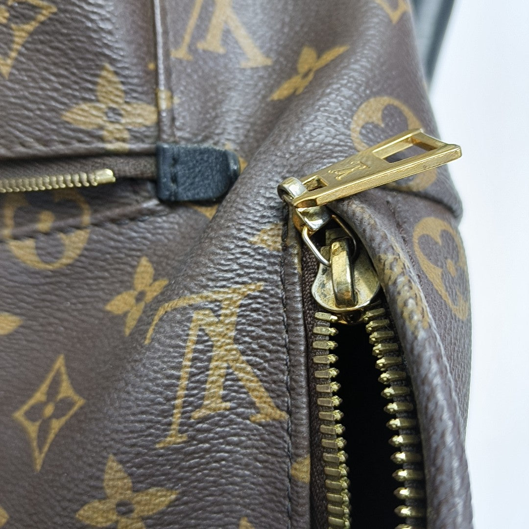PALM SPRINGS MM Monogram Coated Canvas Brown