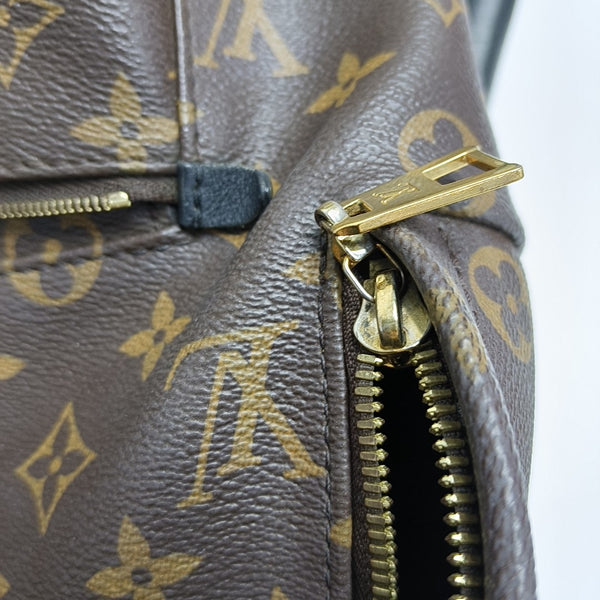 PALM SPRINGS MM Monogram Coated Canvas Brown