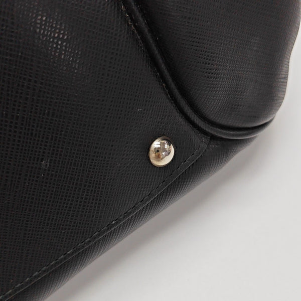 Calfskin Shoulder Bag Black