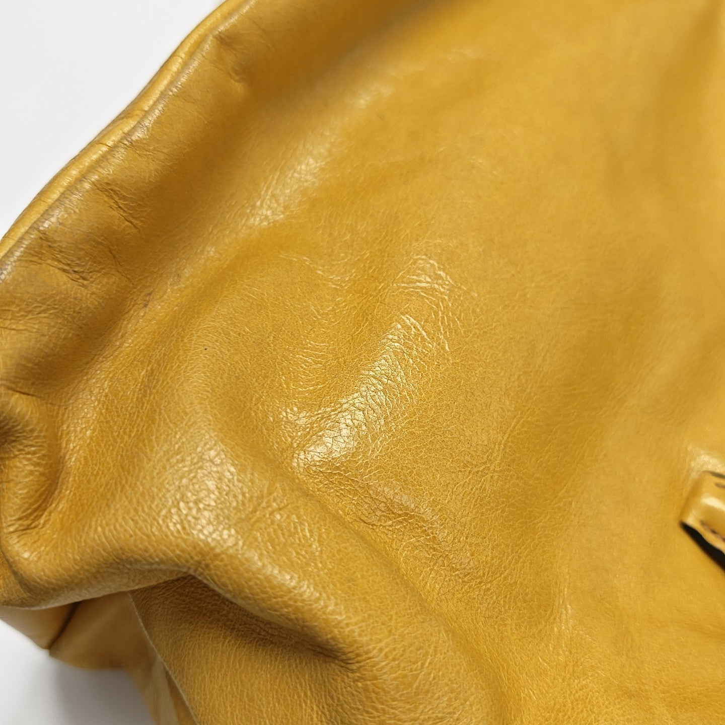 Calfskin Tote Bag Yellow