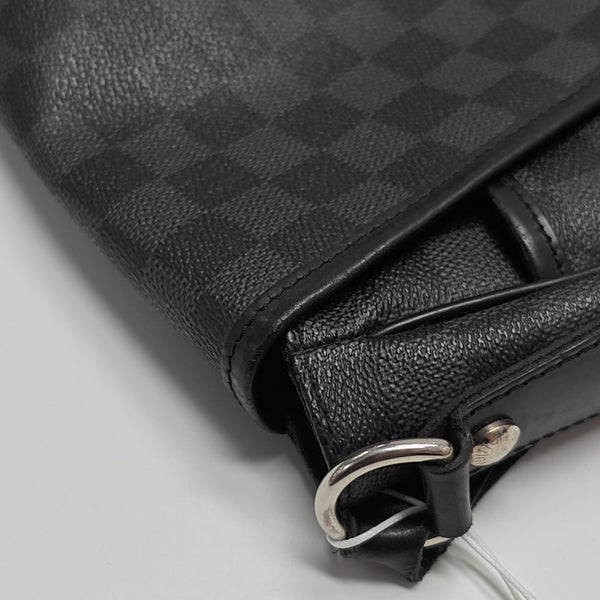 DANIEL Damier Graphite Coated Canvas Gray