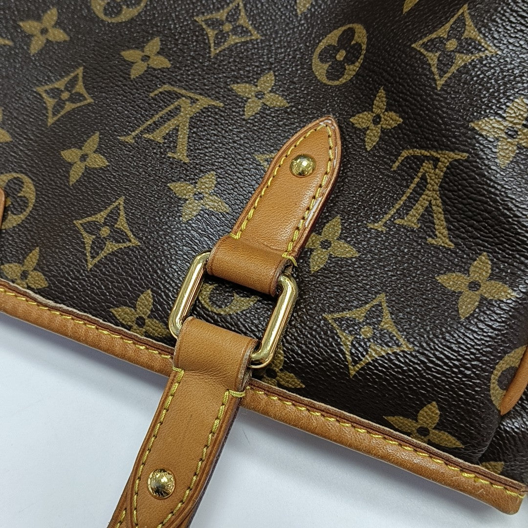 ESTRELA GM Monogram Coated Canvas Brown