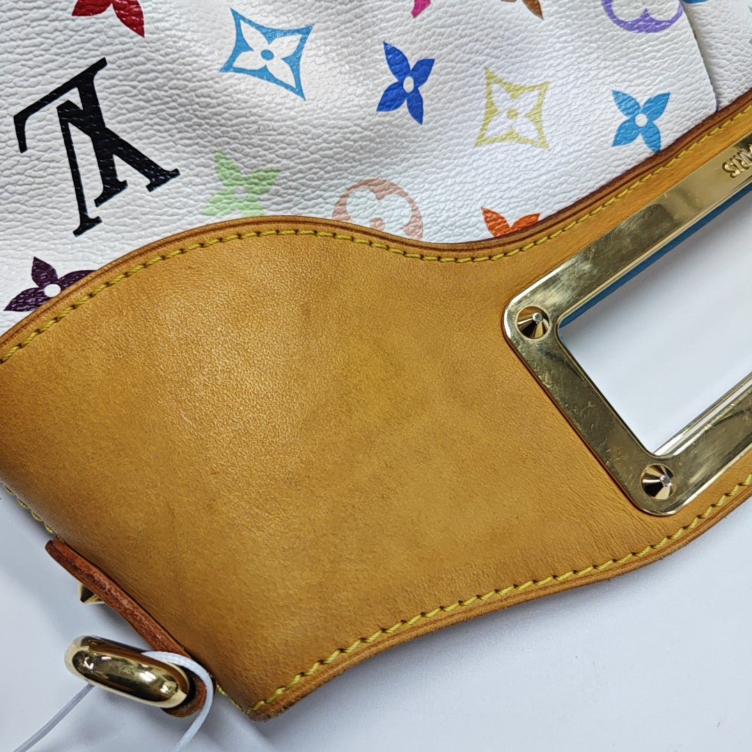 LV × TM JUDY MM Monogram Coated Canvas White
