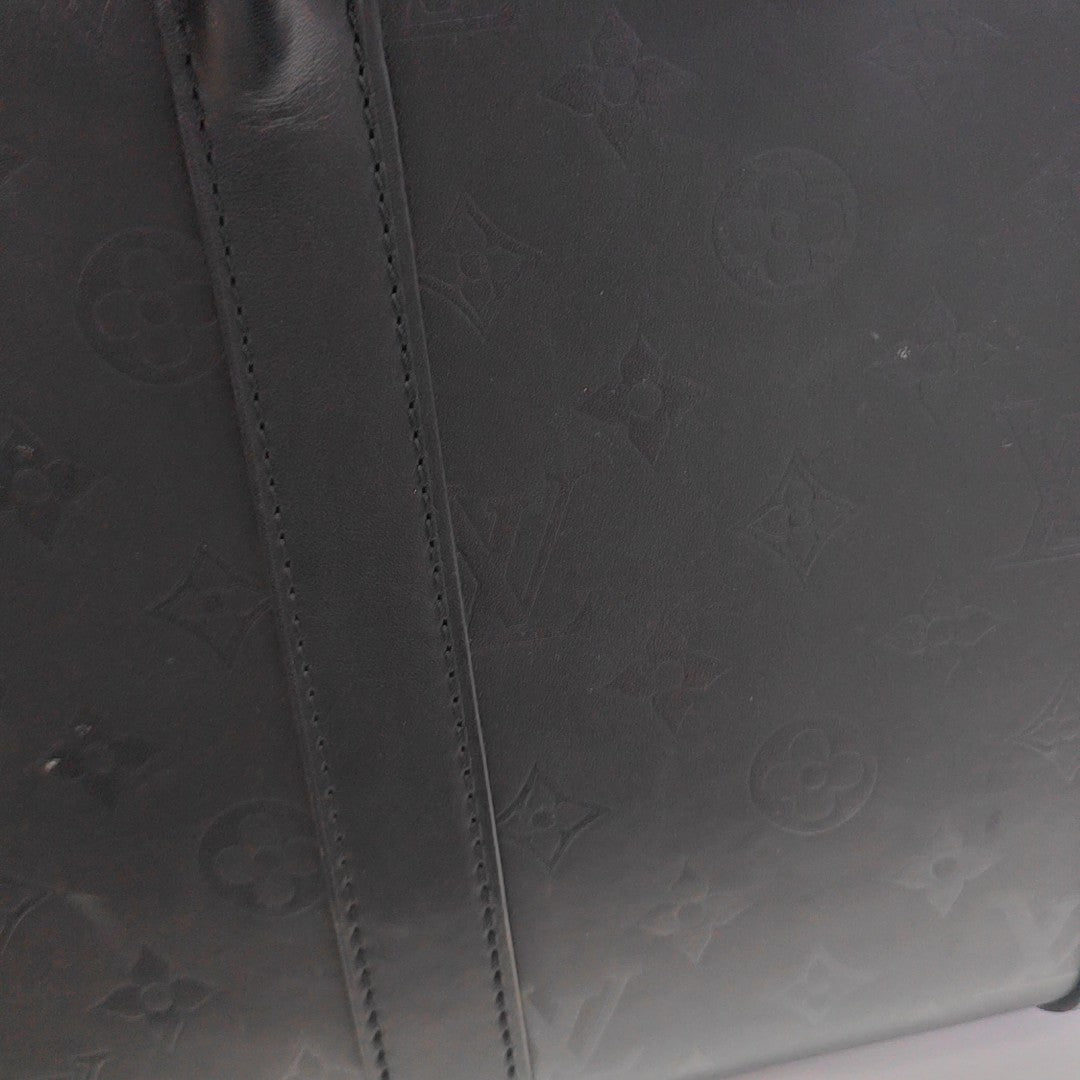 VERY MM Monogram Calfskin Black