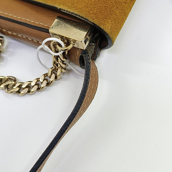 Faye Small Calfskin Brown