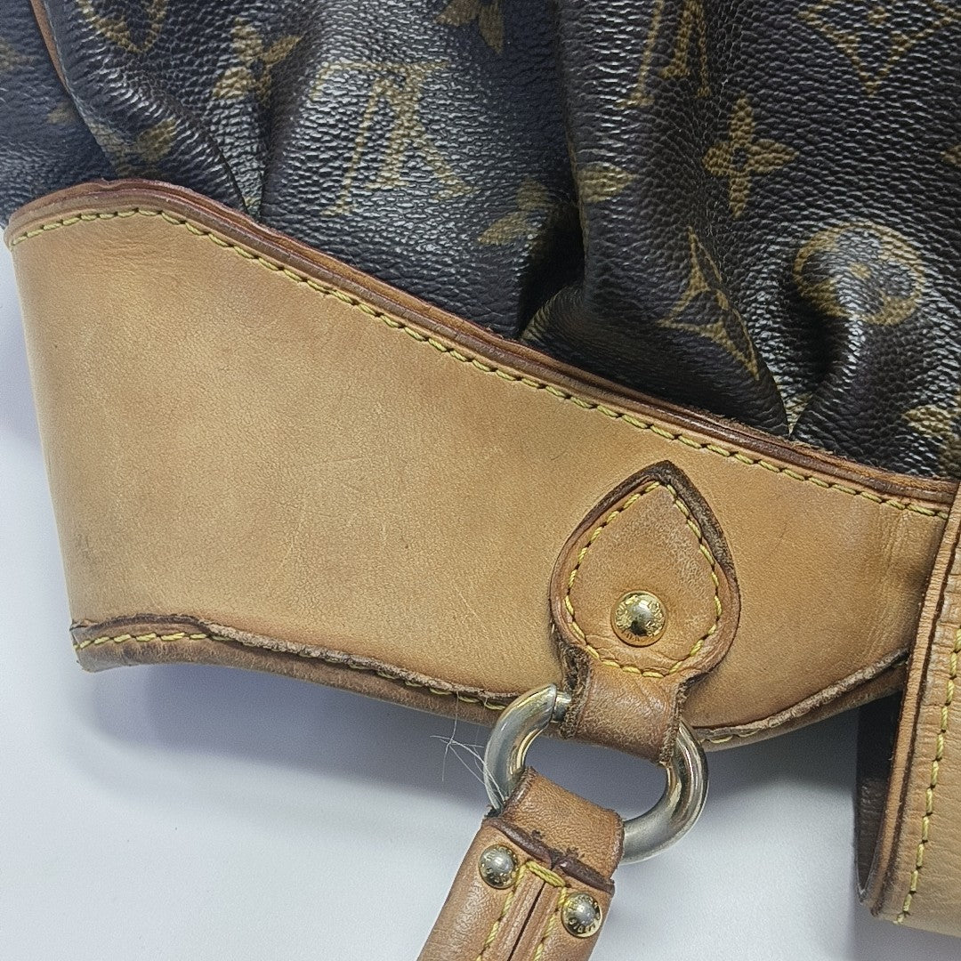 VINTAGE BOETIE PM Monogram Coated Canvas Brown