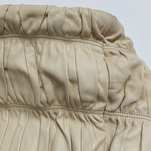 Gaufre Calfskin Beige