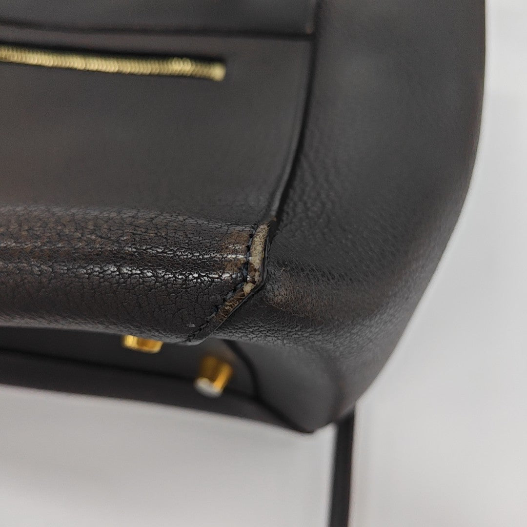 BELT Mini Calfskin Brown