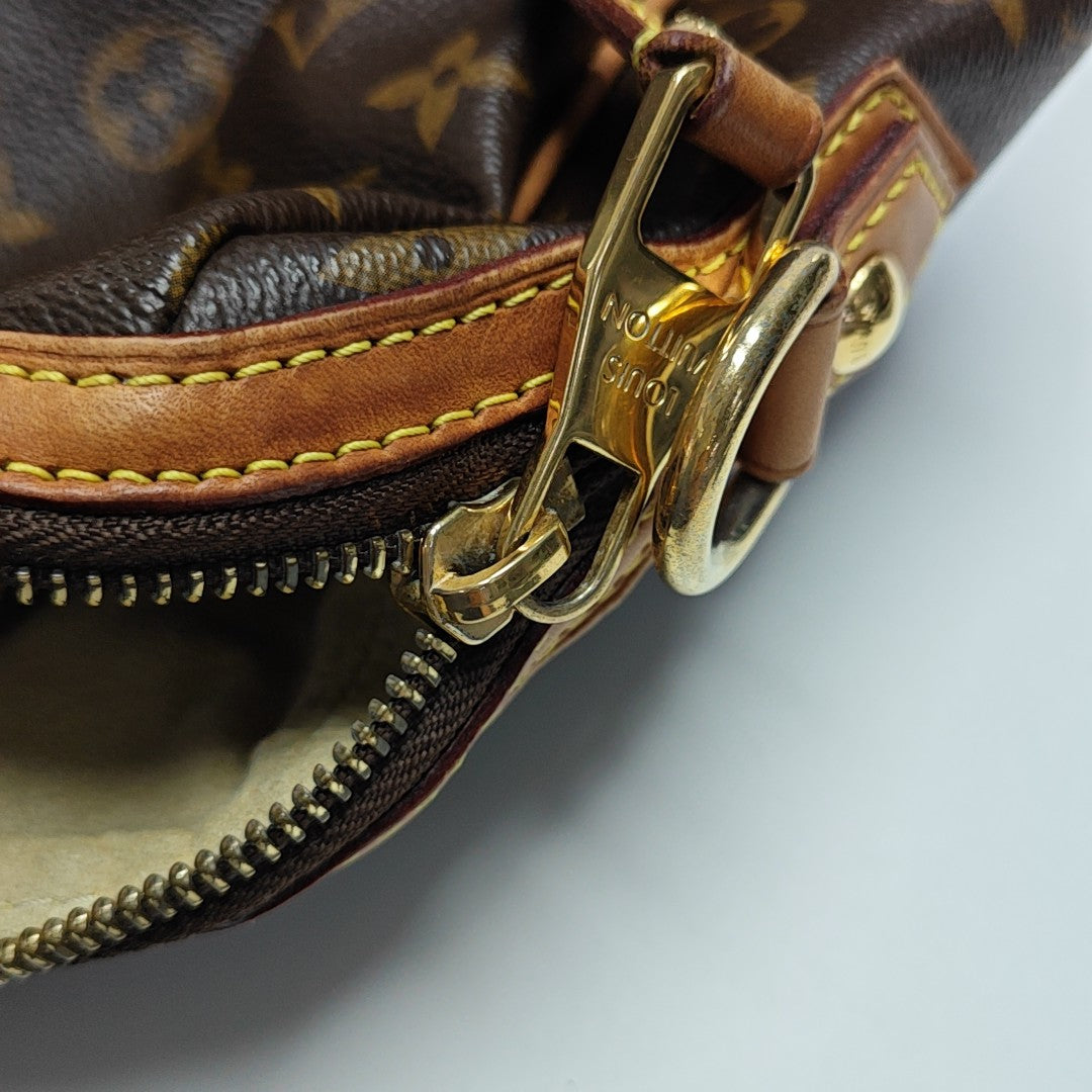 RETIRO NM Monogram Coated Canvas Brown