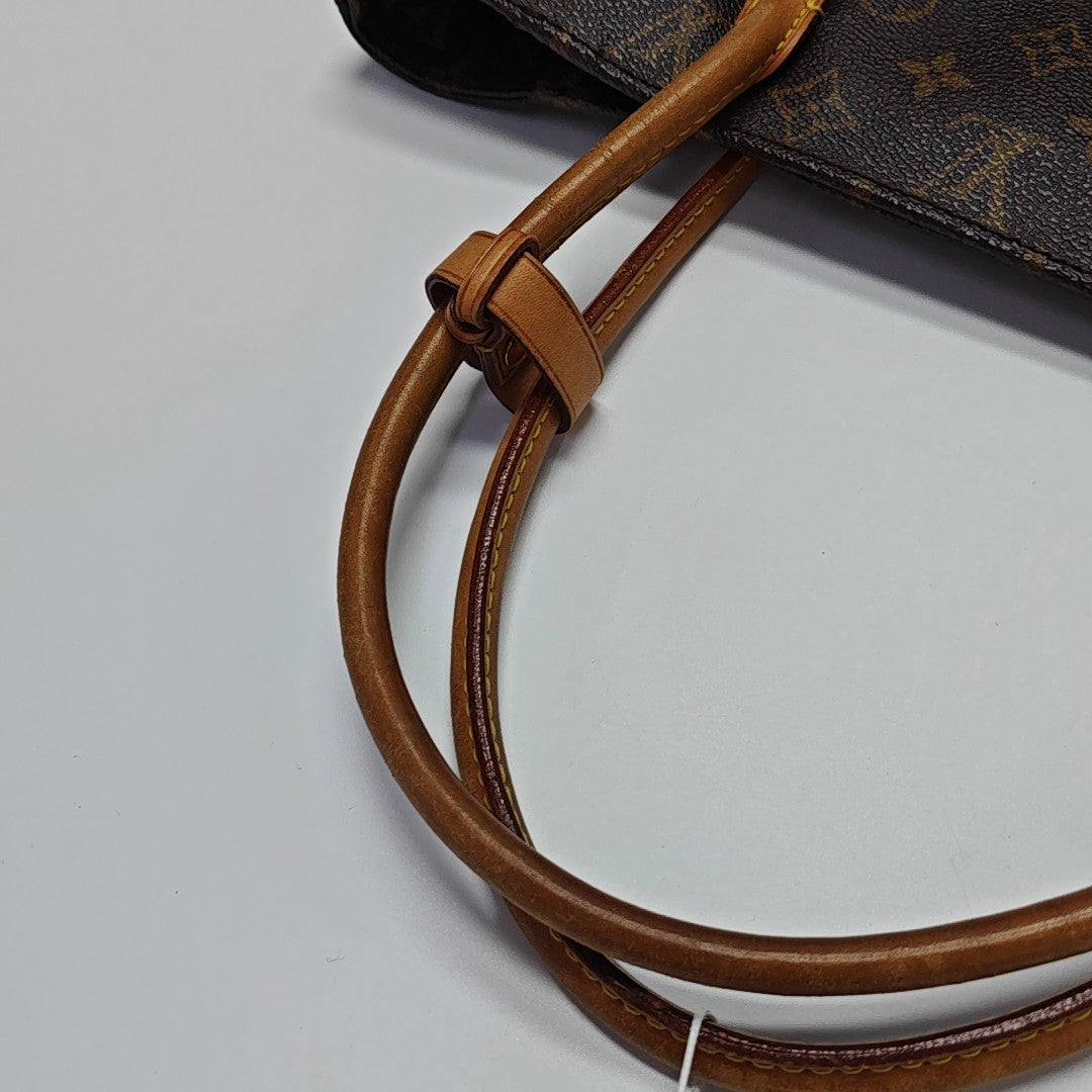 RASPAIL PM Monogram Coated Canvas Brown