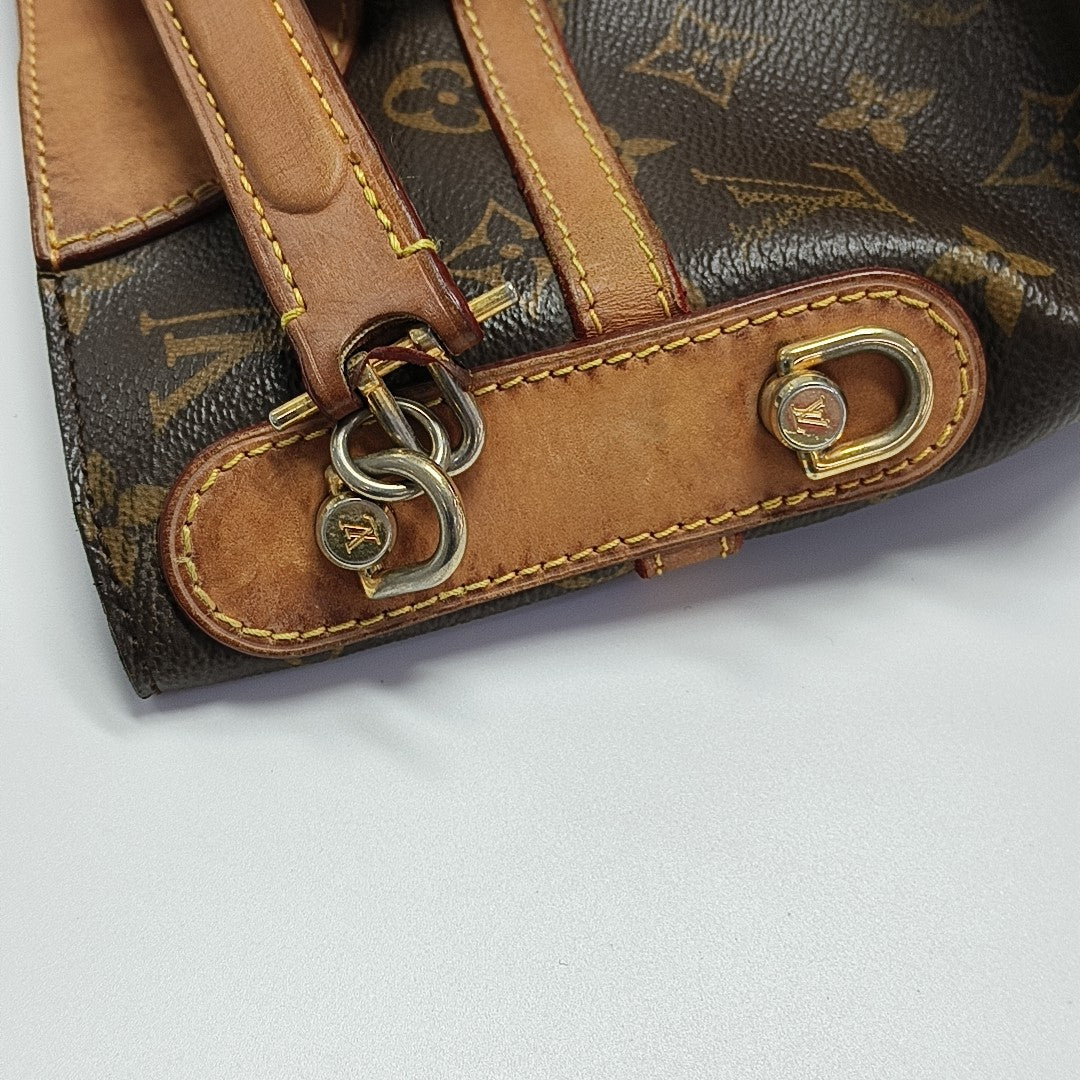 DUFFLE Monogram Coated Canvas Brown