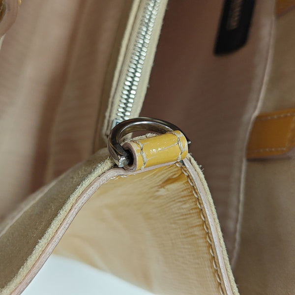 2 Jours Small Calfskin Yellow