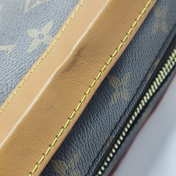 SOFT TRUNK Monogram Coated Canvas Brown