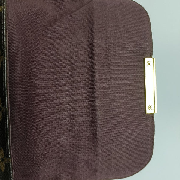 FAVORITE PM Monogram Coated Canvas Brown